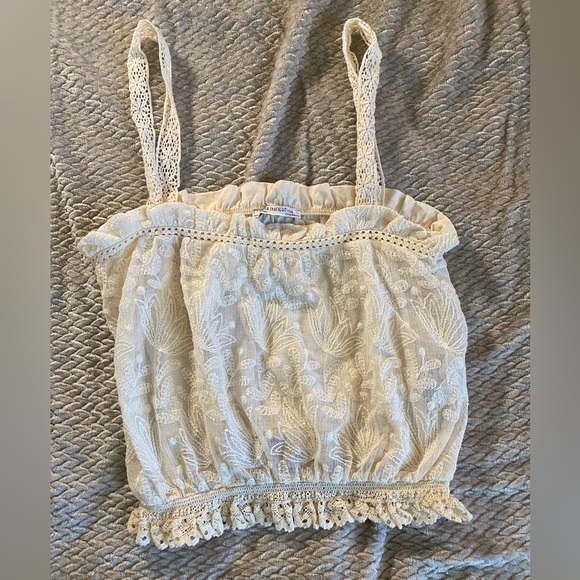Zara lace top - Picture 1 of 5